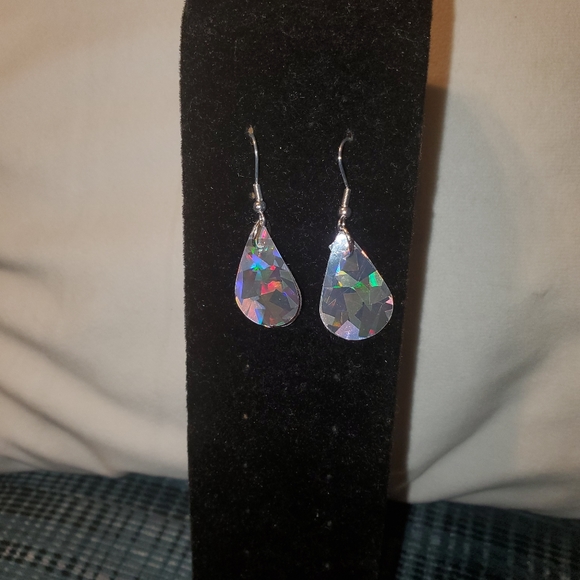 Holographic earrings - Picture 3 of 3